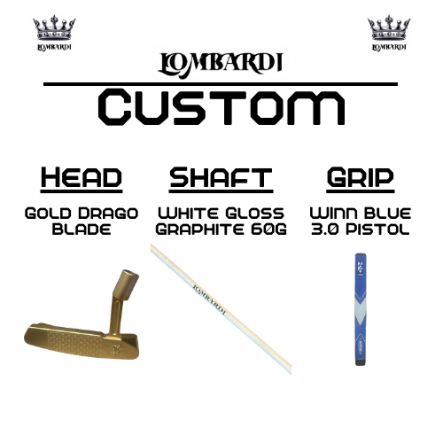 Lombardi Custom Gold Drago Klinge