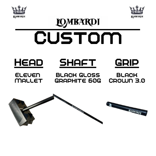 Putter de golf Lombardi Golf Custom Eleven Mallet