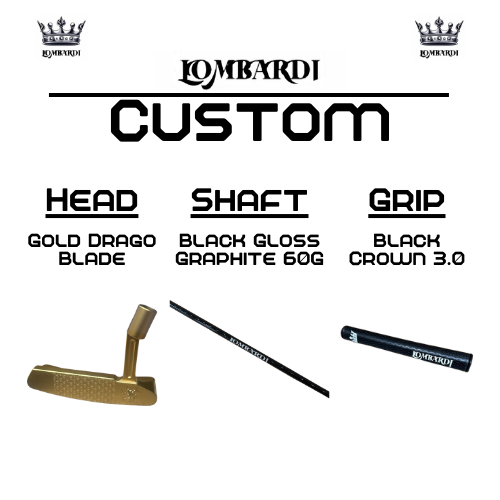 Lombardi Custom Gold Drago Klinge