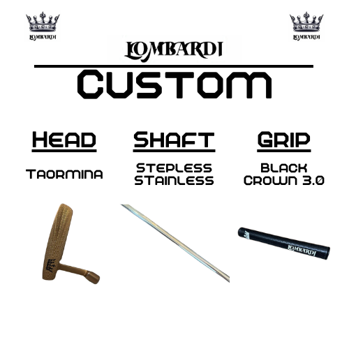 Lombardi Golf Custom Rose Gold Taormina Blade Golf Putter