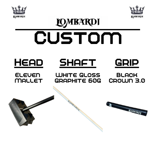 Putter de golf Lombardi Golf Custom Eleven Mallet