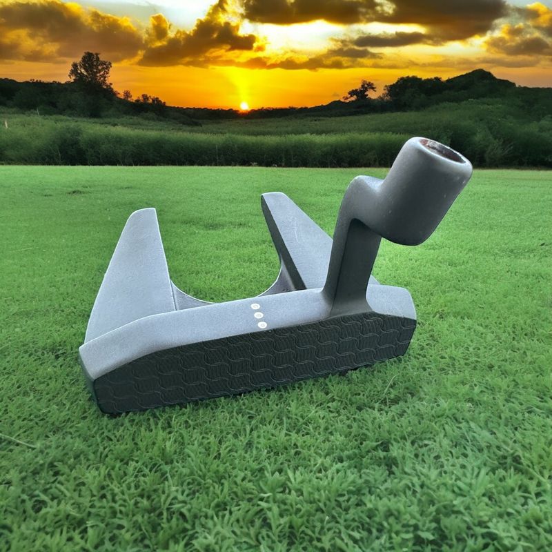 Lombardi Golf Custom Black Matte Mallet Golf Putter