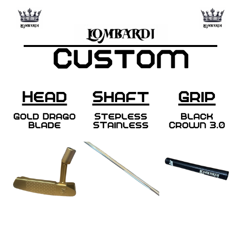 Lombardi Custom Gold Drago Klinge