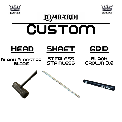 Lombardi Custom Silber Drago Klinge