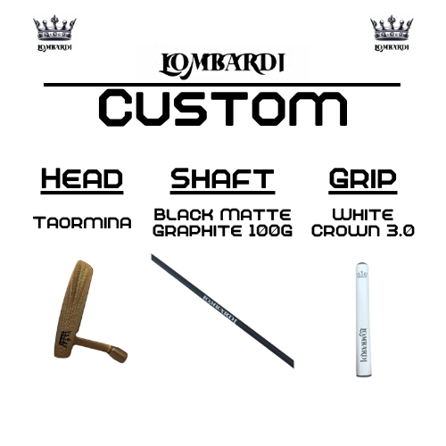 Lombardi Golf Custom Rose Gold Taormina Blade Golf Putter
