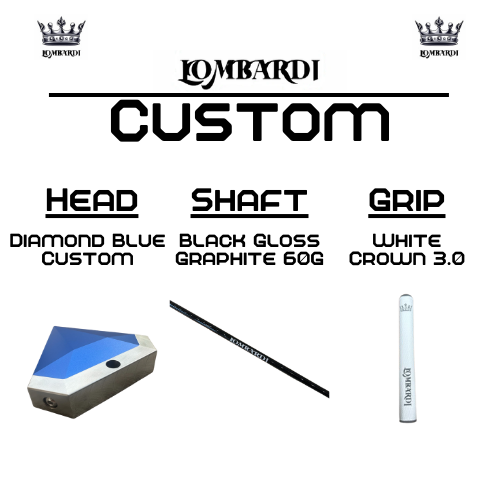 Lombardi Custom Blue Diamond Schlägel