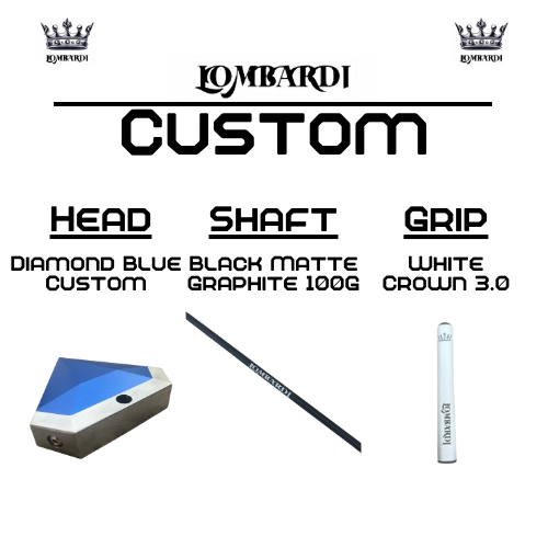 Lombardi Custom Blue Diamond Schlägel