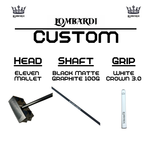 Putter de golf Lombardi Golf Custom Eleven Mallet