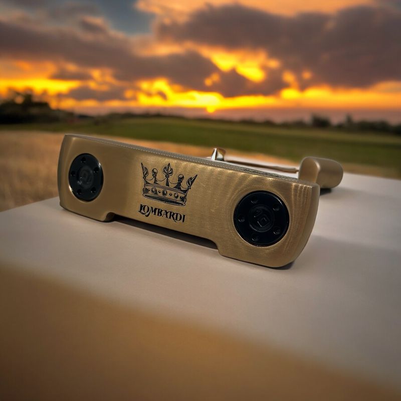 Lombardi Golf Custom Rose Gold Taormina Blade Golf Putter