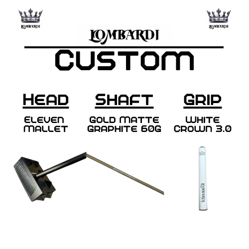 Putter de golf Lombardi Golf Custom Eleven Mallet