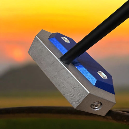 Lombardi Golf Custom Blue Sapphire Mallet Golf Putter