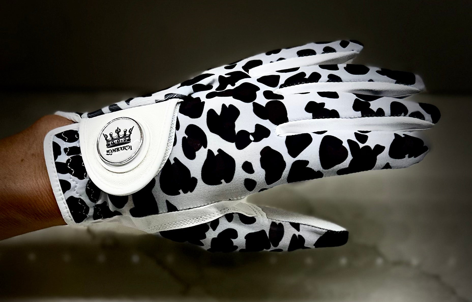 Lombardi Golfhandschuh für Damen – Leopardenmuster