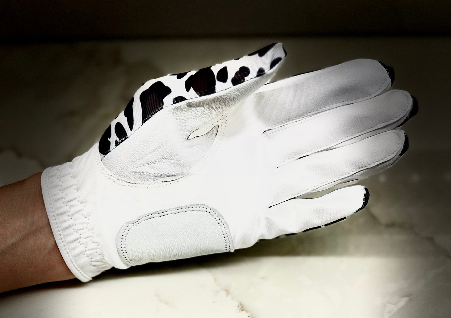 Guante de golf para mujer Lombardi - Estampado de leopardo
