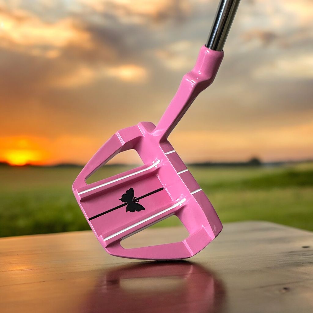 Lombardi Golf Pinstripe Butterfly JR Golf Putter (Kids)