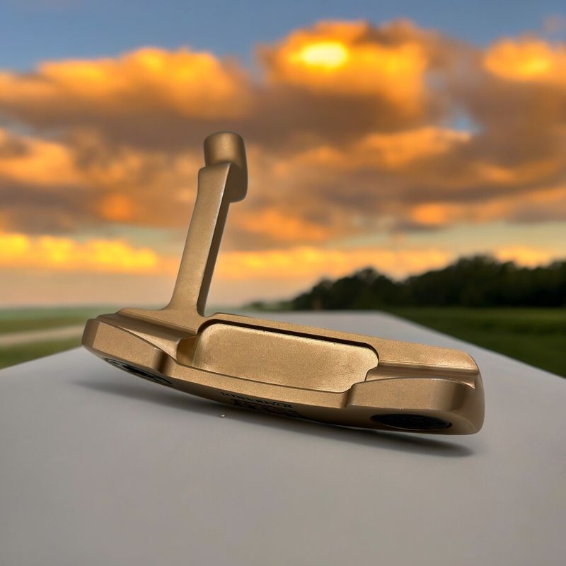 Lombardi Golf Custom Rose Gold Taormina Blade Golf Putter