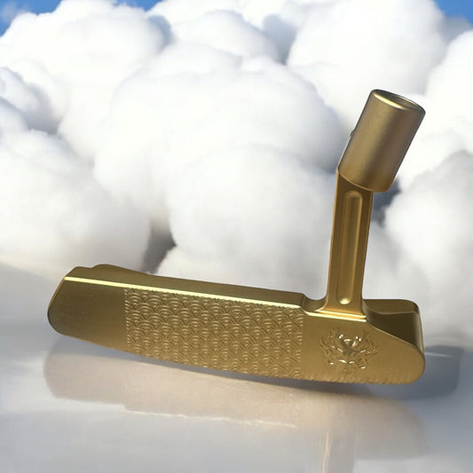 Lombardi Golf Custom Gold Drago Blade Golf Putter