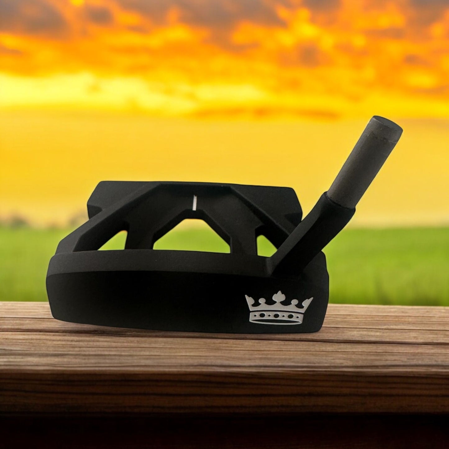 Putter de golf Lombardi Golf Custom Tour 34 Mallet en color negro
