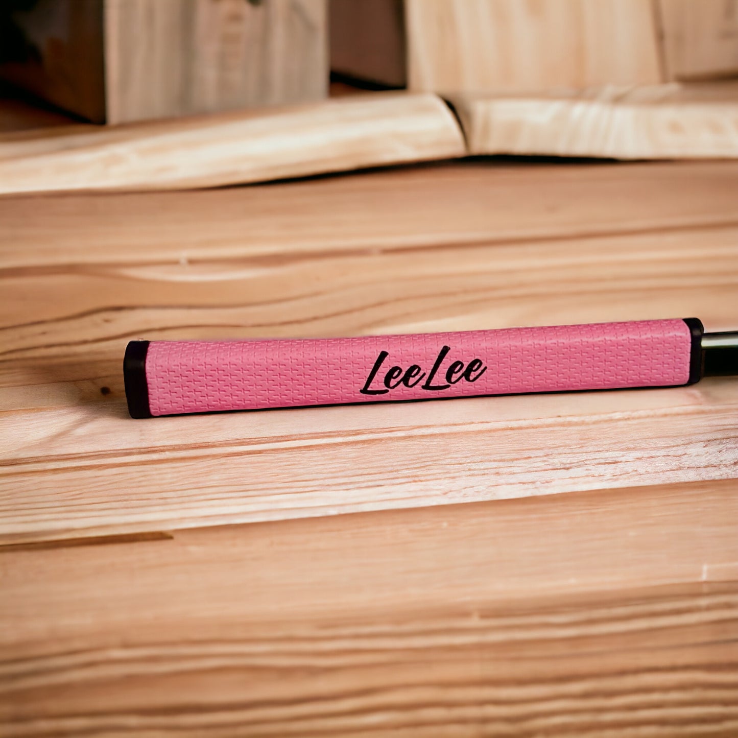 Putter de golf rosa mariposa de Lombardi Golf LeeLee