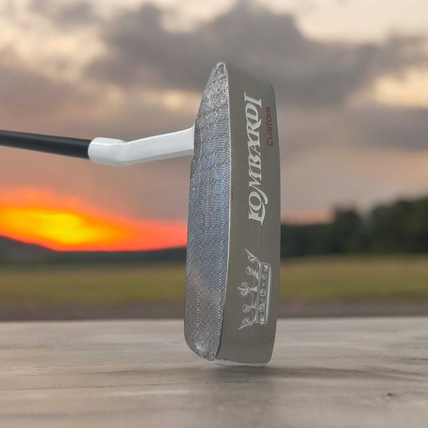 Lombardi Golf Custom White Silver OG Custom Blade Golf Putter