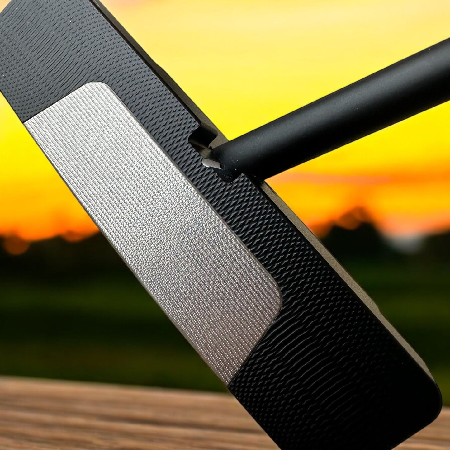 Lombardi Golf Custom Black Migliore Mallet Golf Putter