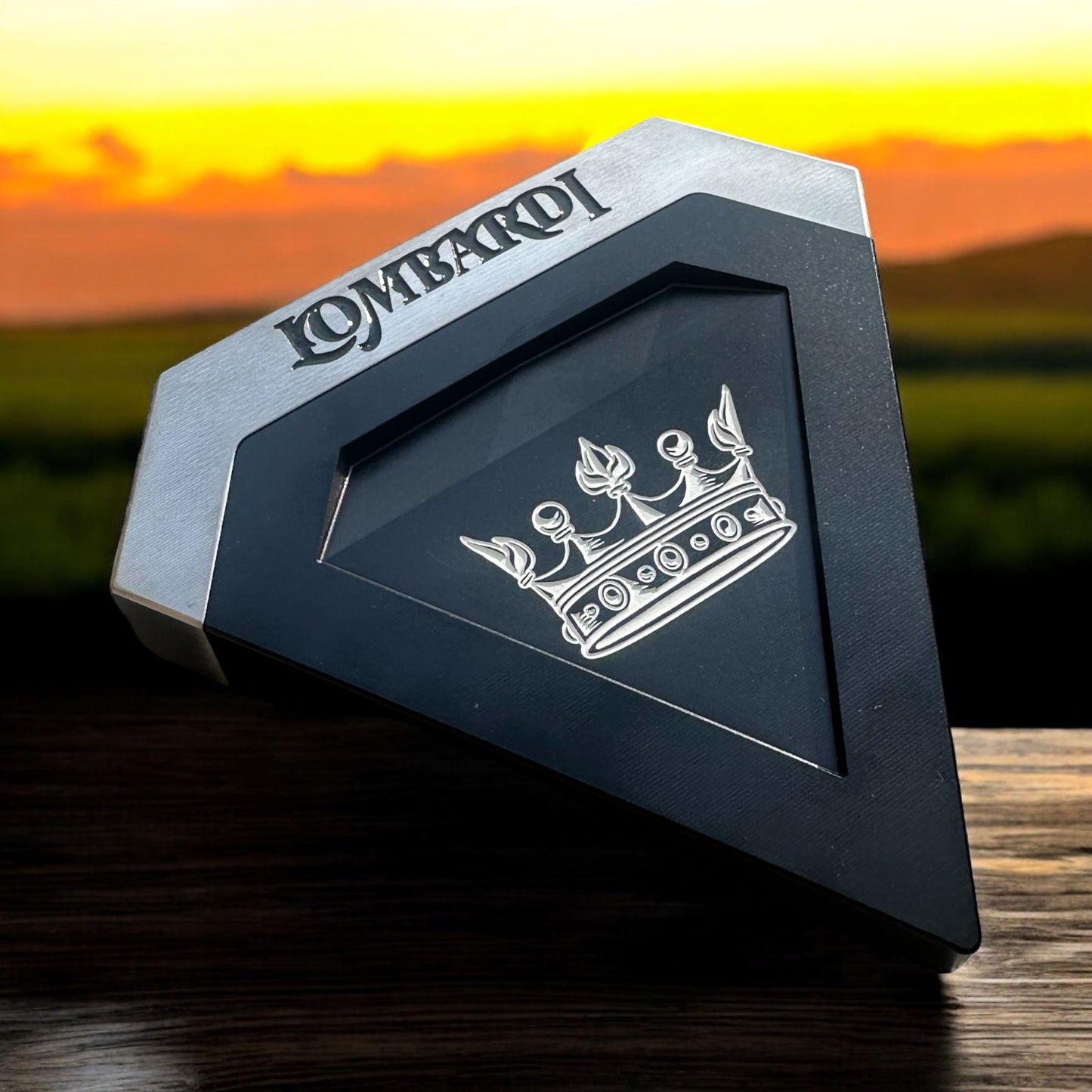 Lombardi Golf Custom Black Diamond Mallet Golf Putter