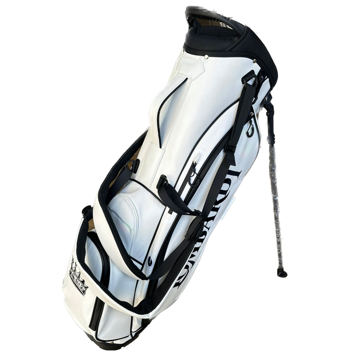 Bolsa de golf Lombardi Golf, color blanco