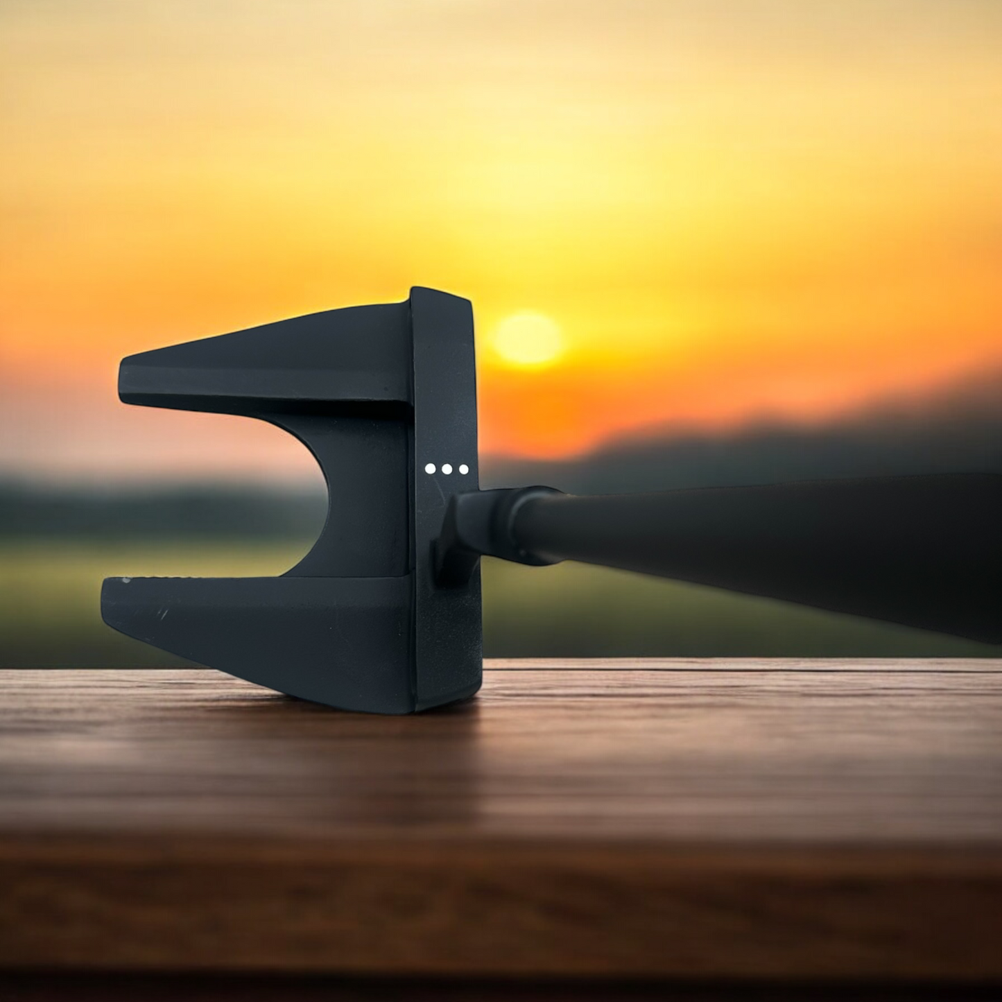 Lombardi Custom Schwarz Matt Schlägel für Linkshänder