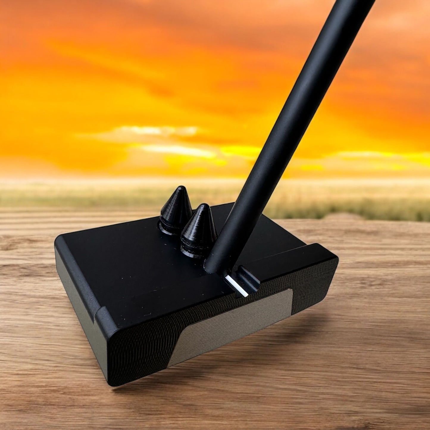 Lombardi Golf Custom Black Migliore Mallet Golf Putter