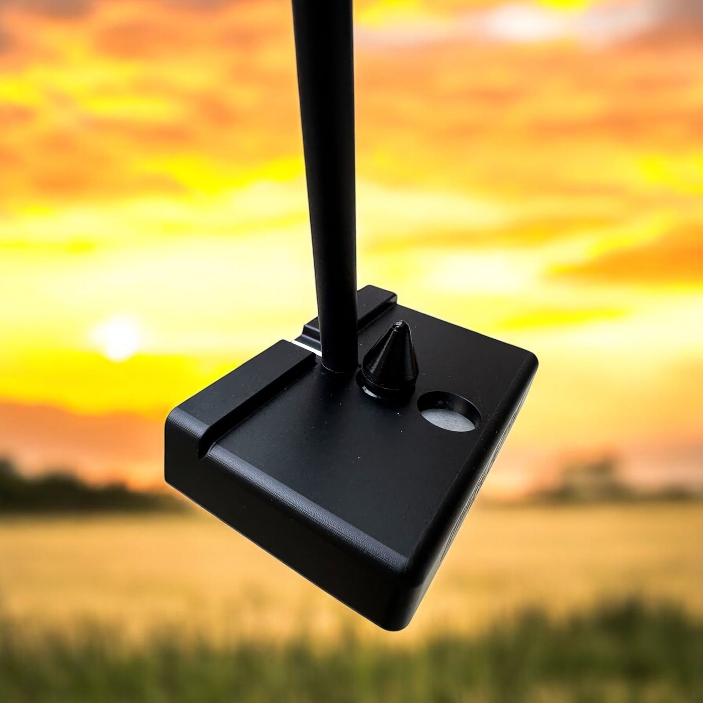 Lombardi Golf Custom Black Migliore Mallet Golf Putter