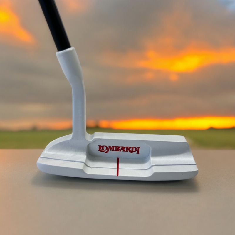 Lombardi Golf Custom White Silver OG Custom Blade Golf Putter