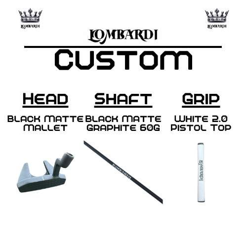 Lombardi Custom Black Matte Mallet