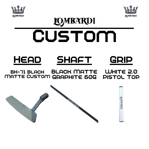 Lombardi Custom Black Matte BK-71 Blade