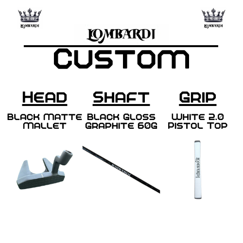 Lombardi Custom Black Matte Mallet