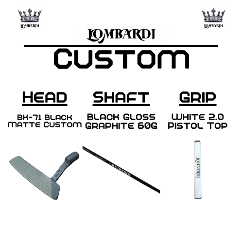 Lombardi Custom Black Matte BK-71 Blade