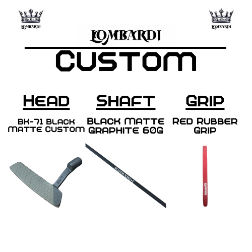 Lombardi Custom Black Matte BK-71 Blade