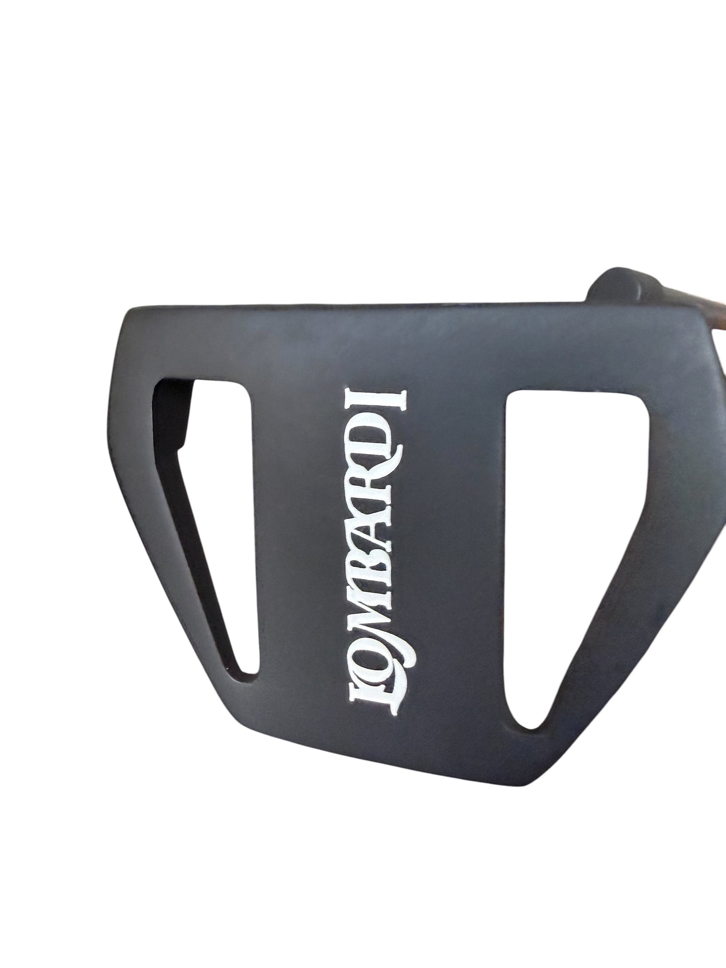 Lombardi Golf Pinstripe Blackout Mallet Golf Putter