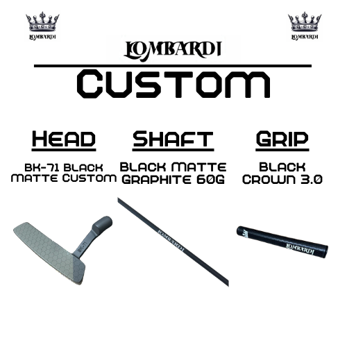 Lombardi Custom Black Matte BK-71 Blade