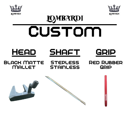 Lombardi Custom Black Matte Mallet