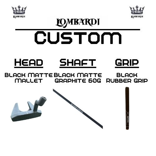 Lombardi Custom Black Matte Mallet