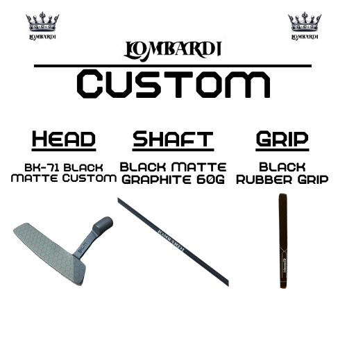 Lombardi Custom Black Matte BK-71 Blade