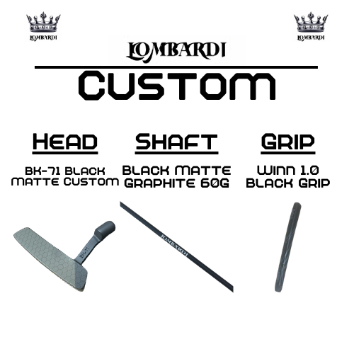 Lombardi Custom Black Matte BK-71 Blade