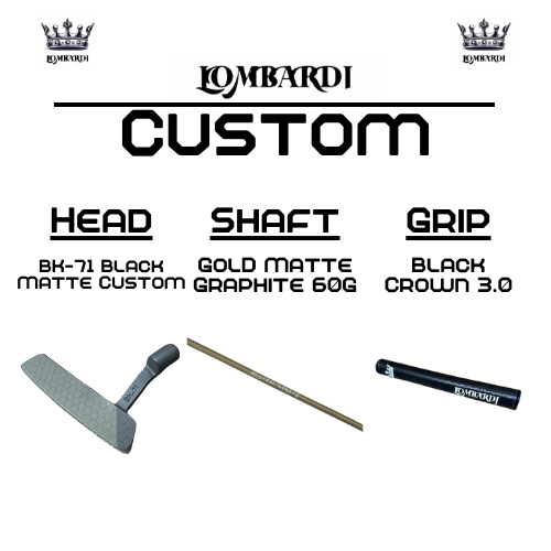 Lombardi Custom Black Matte BK-71 Blade