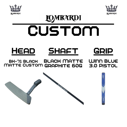 Lombardi Custom Black Matte BK-71 Blade