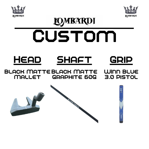 Lombardi Custom Black Matte Mallet