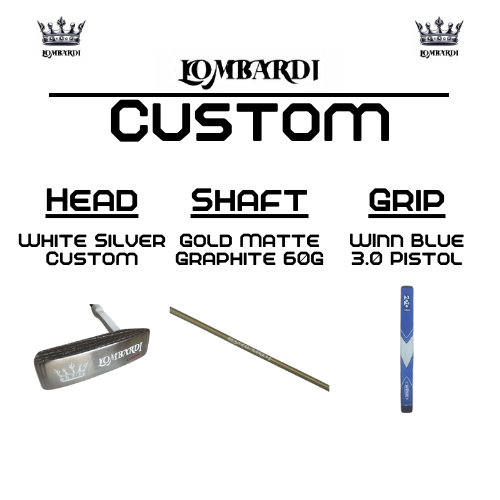 Lombardi Custom White Silver OG Custom Blade