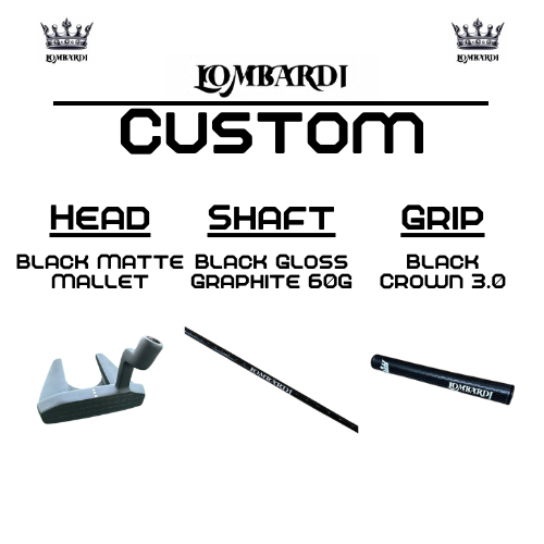 Lombardi Custom Black Matte Mallet