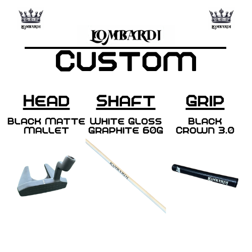 Lombardi Custom Black Matte Mallet