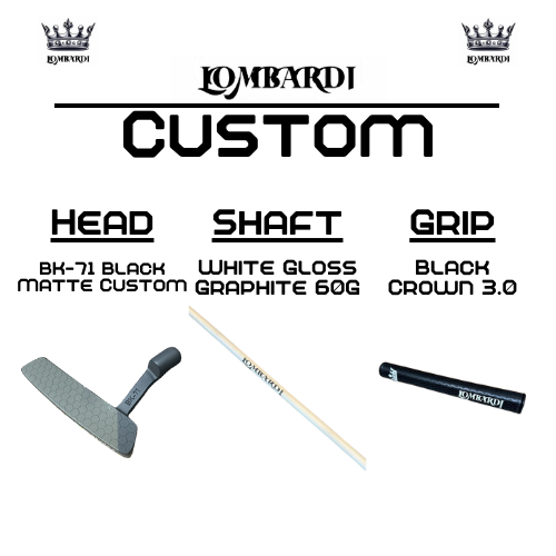 Lombardi Custom Black Matte BK-71 Blade