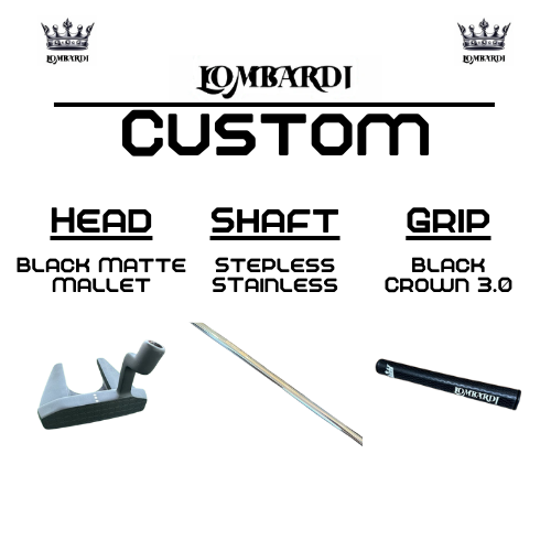 Lombardi Custom Black Matte Mallet