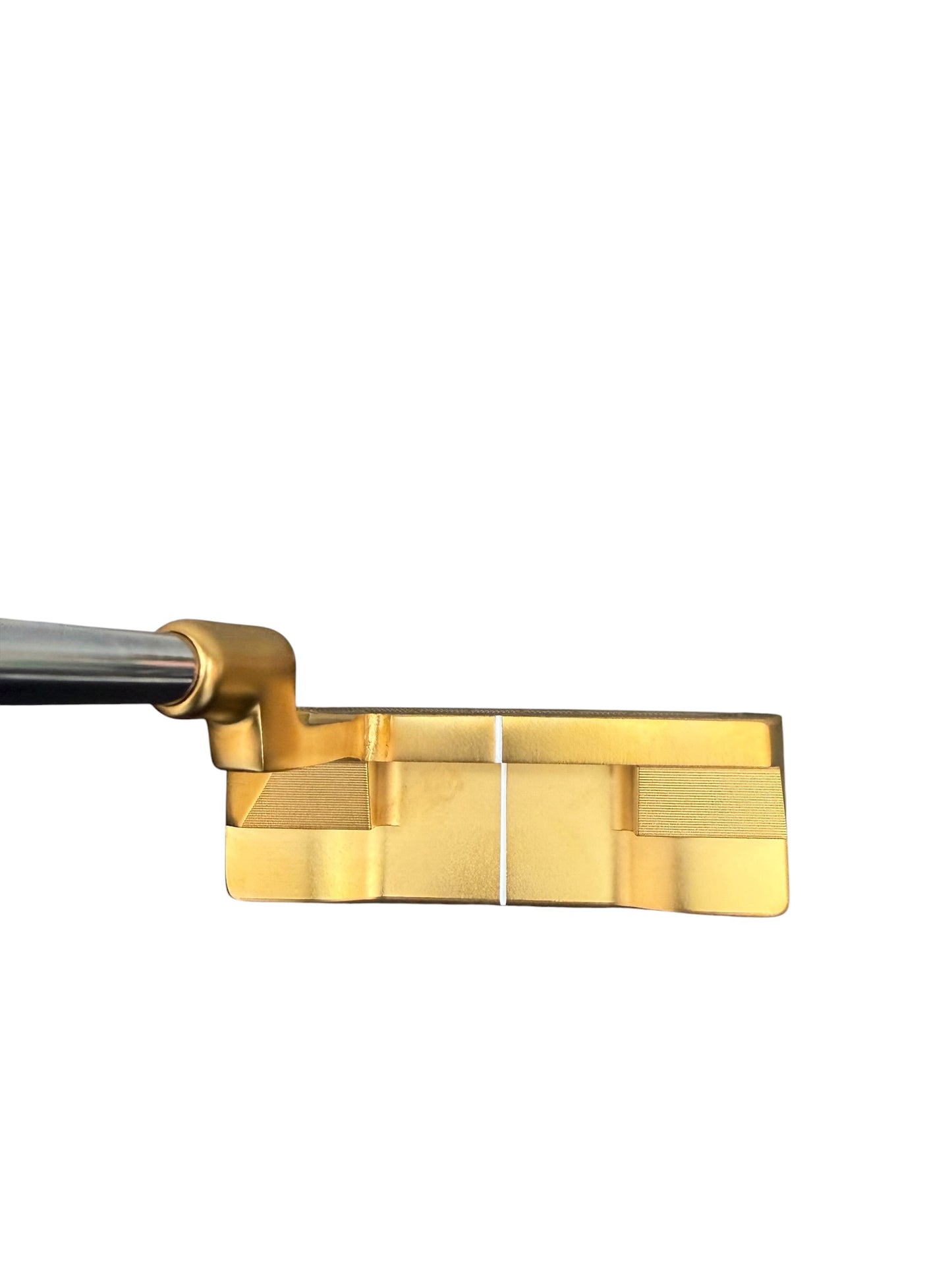 Lombardi Golf PC-308 Doublewide Blade Golf Putter - Gold